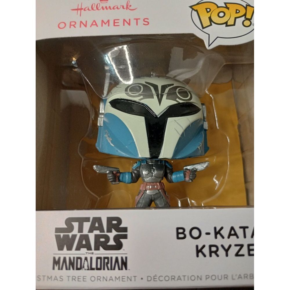 Hallmark Star Wars Bo-Katan Kryze Funko POP! Christmas Tree Ornament NEW IN BOX